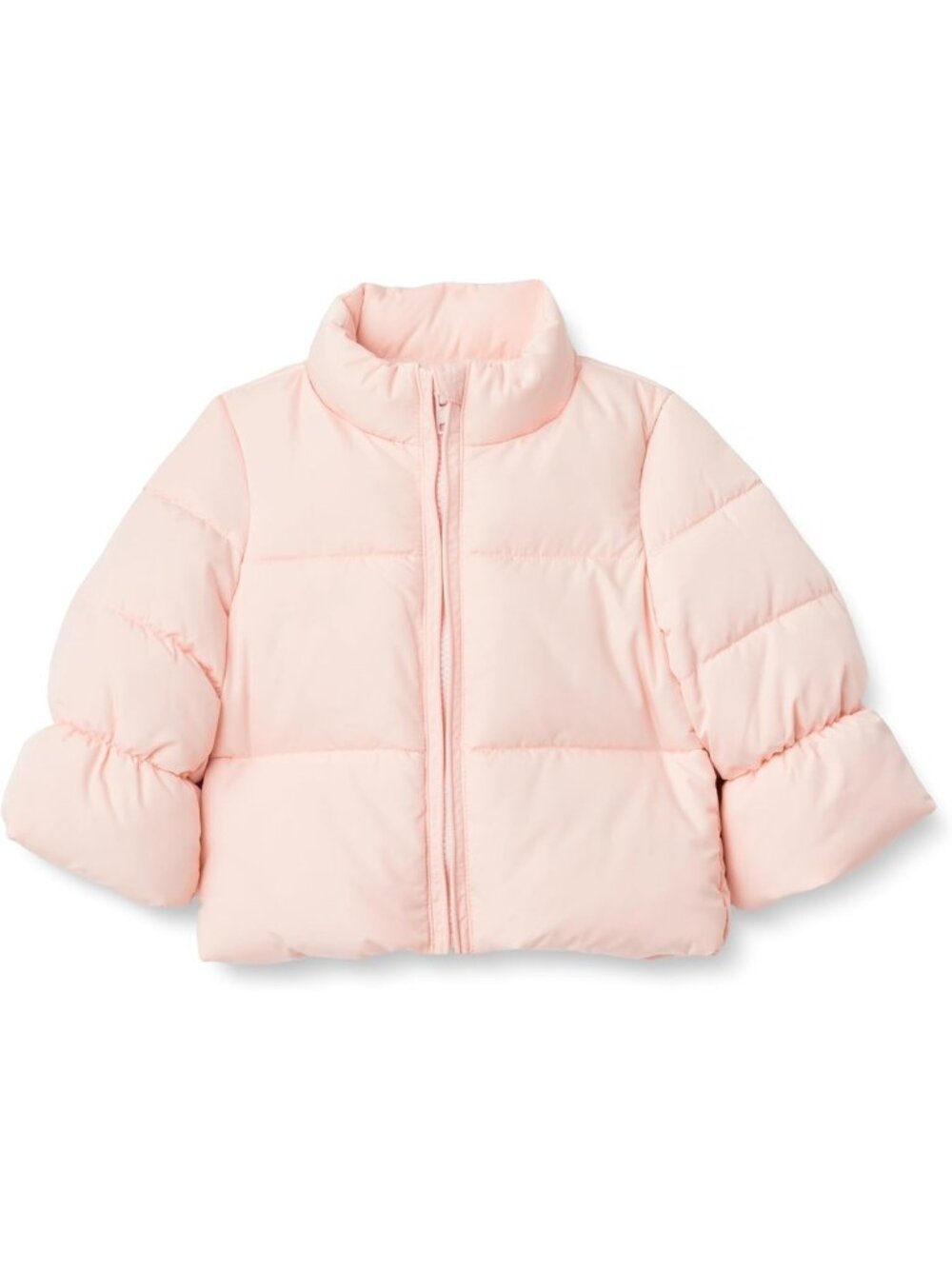 Cozy Toddler & Baby Girls' Heavyweight Fleece-Lined Puffer Jacket, Warm